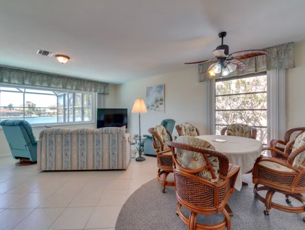 Marco Island Three Bedroom Home Pool & Dock